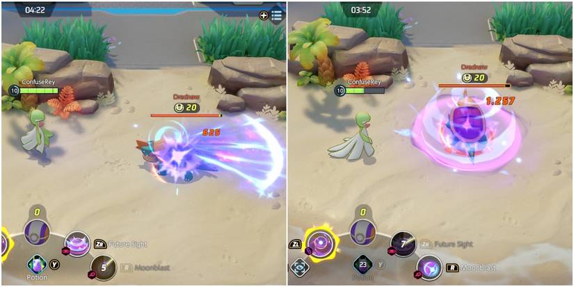 gardevoir moveset for trapping and hitting foes with future sight.