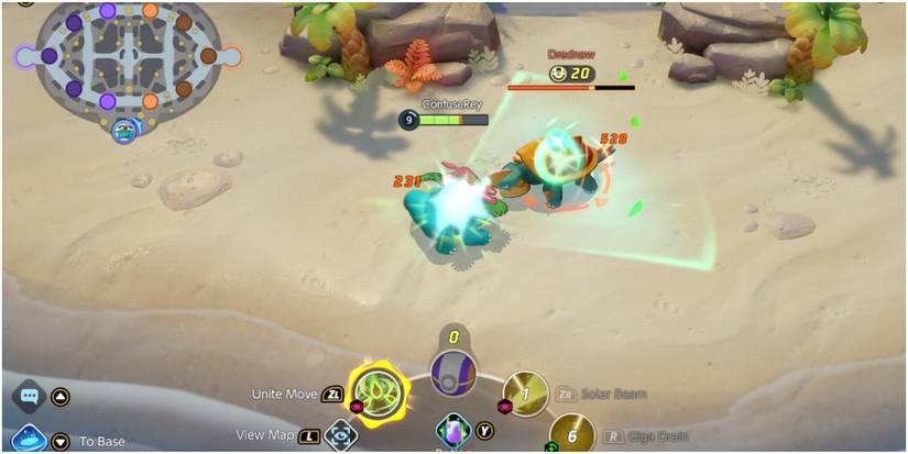 pokemon unite venusaur using giga drain