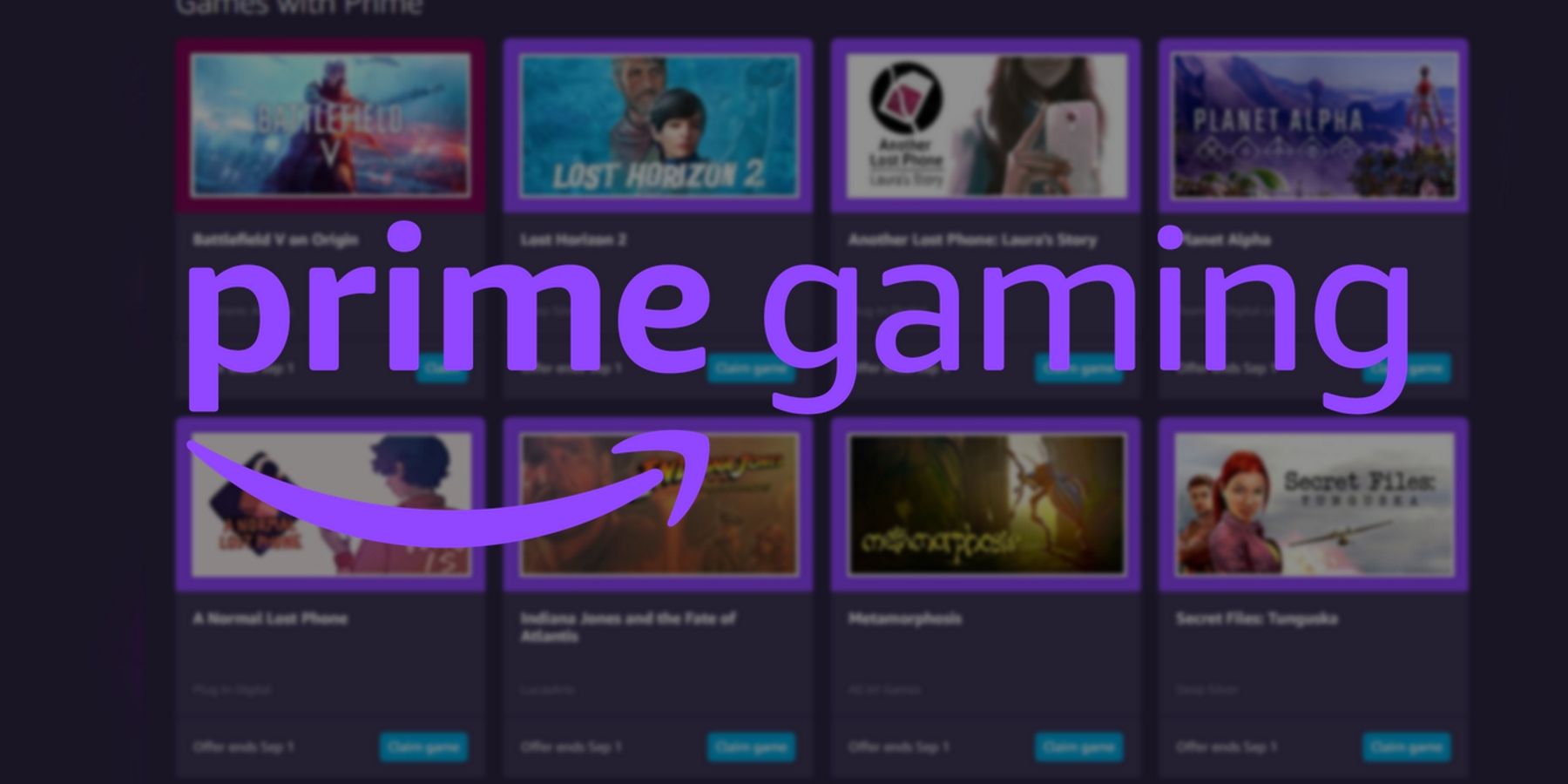 Best Amazon Prime Gaming Loot August 2021