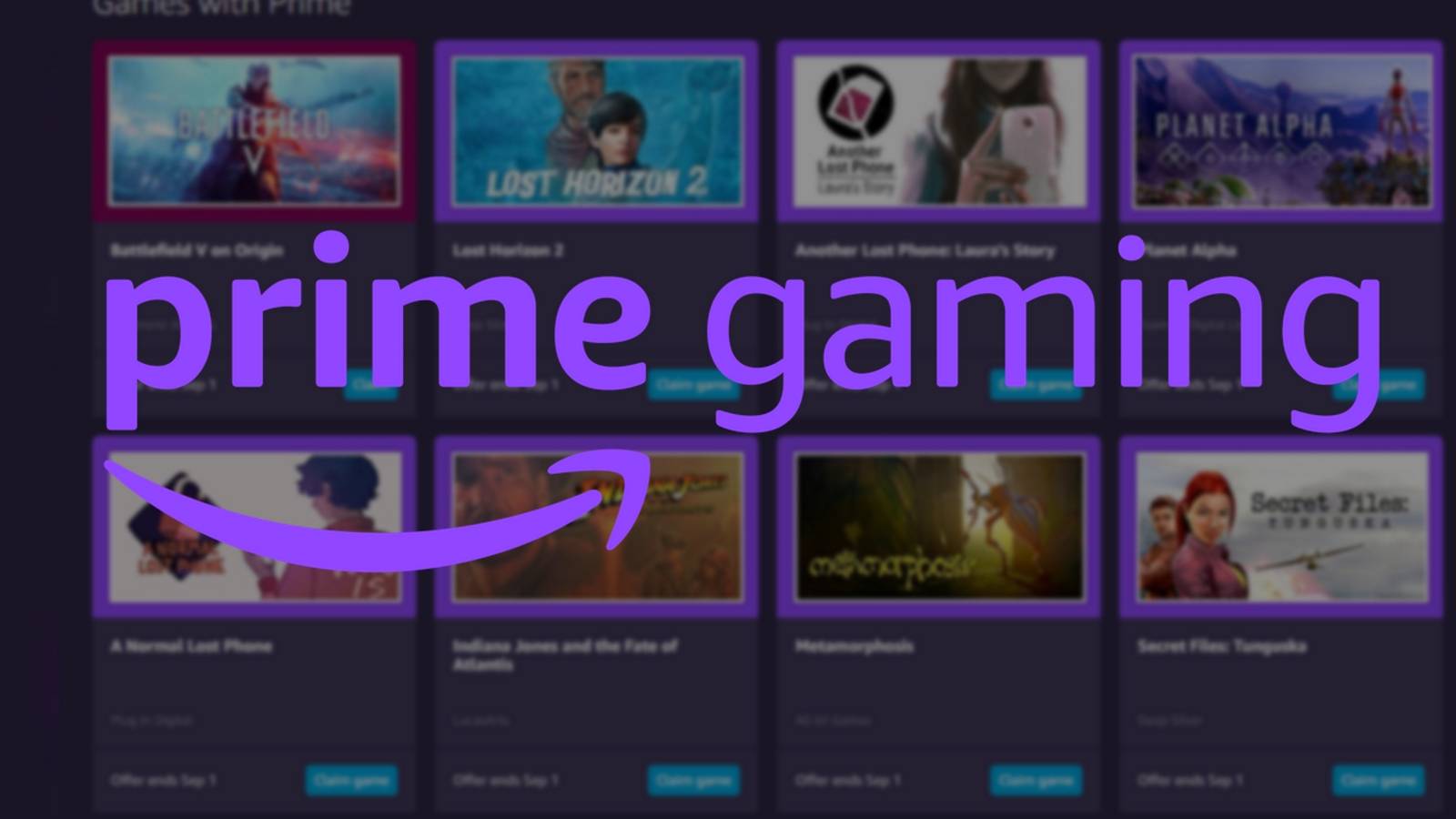 prime gaming august 2021