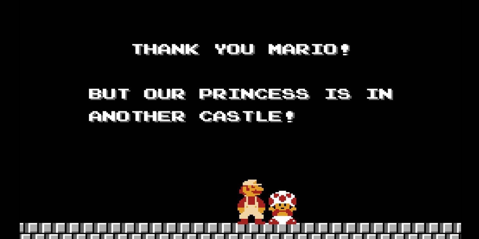 princess is in another castle