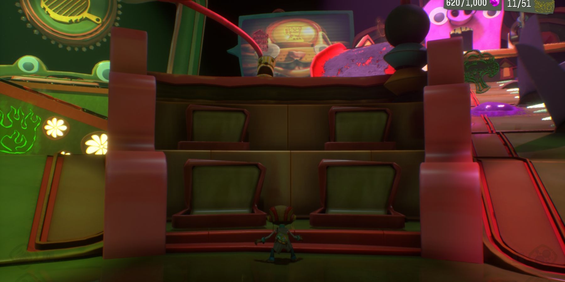 Psychonauts 2: Compton's Cook-Off Emotional Baggage Locations
