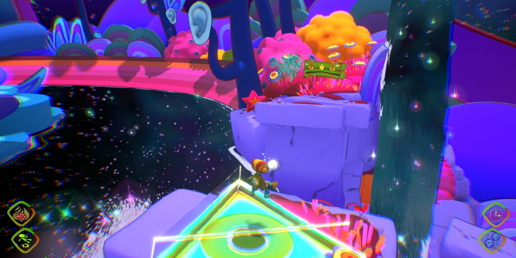 Psychonauts 2: PSI King's Sensorium Emotional Baggage Locations