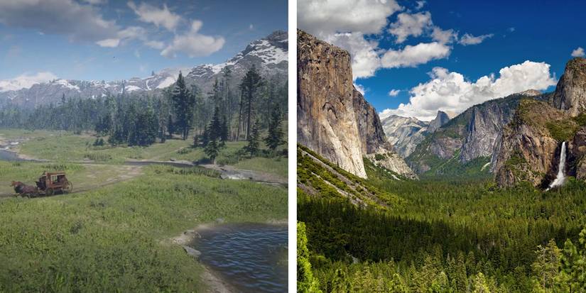 red dead redemption 2 big yosemite valley
