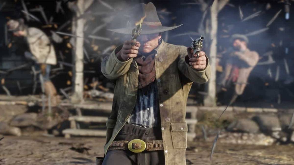 rdr2 arthur shooting