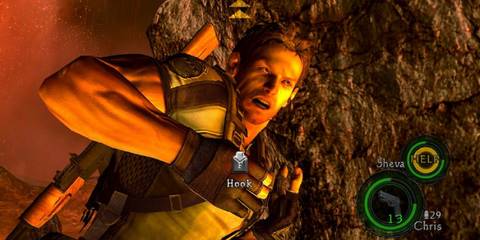 resident evil 5 chris redfield boulder punch