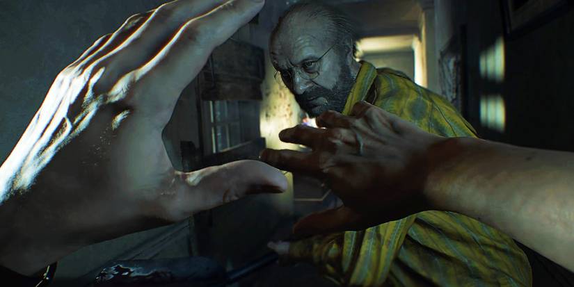 resident evil 7 jack baker attack