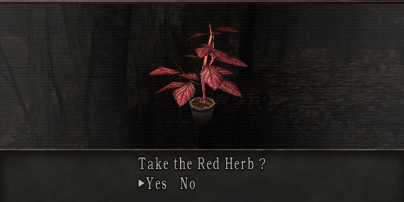 resident evil - red herb