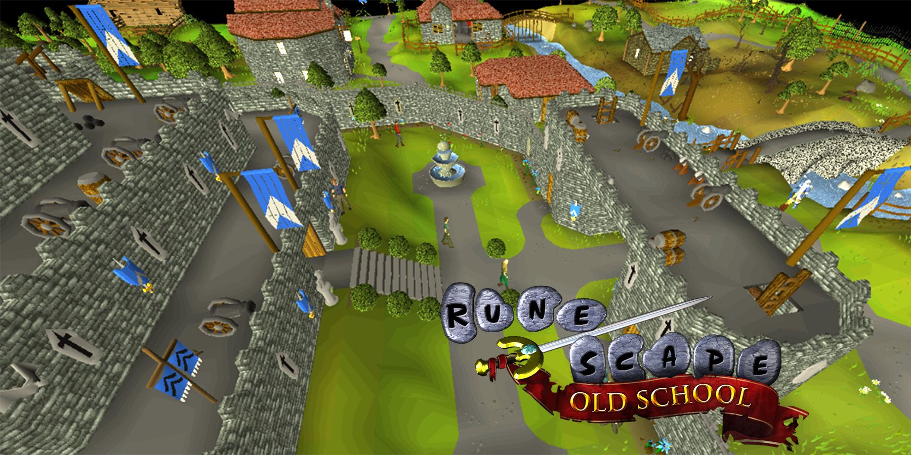 old school runescape with logo