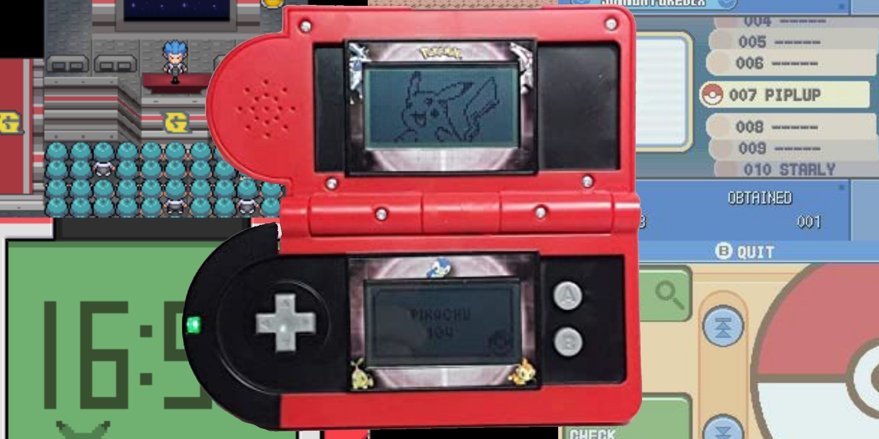 Modder Turns Pokedex Toy Into Functional Nintendo DS Lite