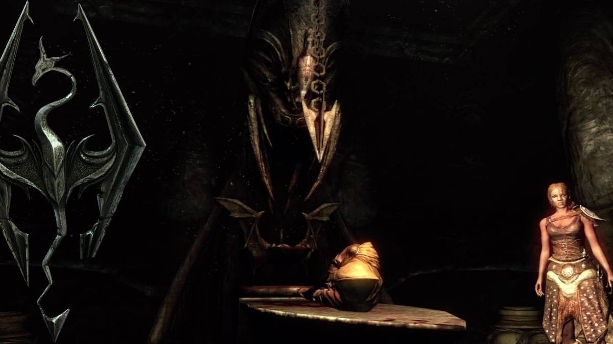 Skyrim player discovers Namira's Shrine