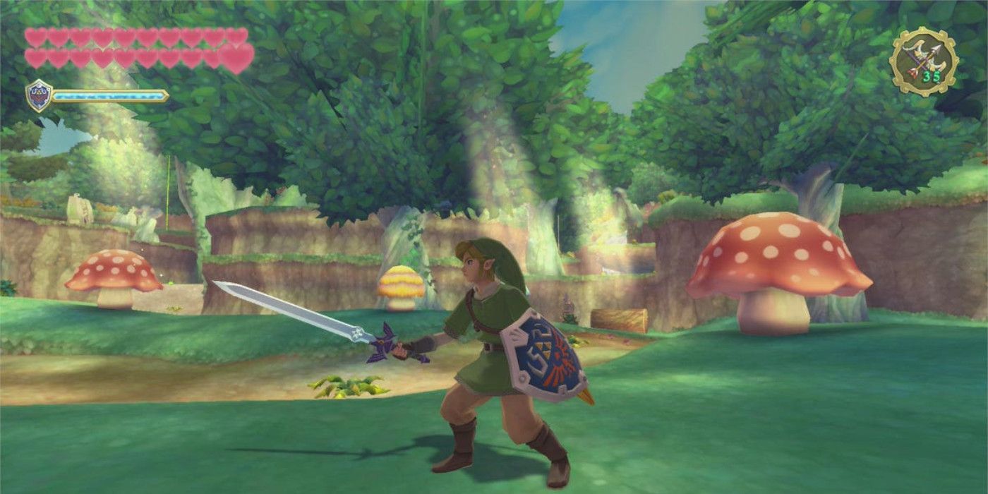 skyward-sword-hd-link-in-forest