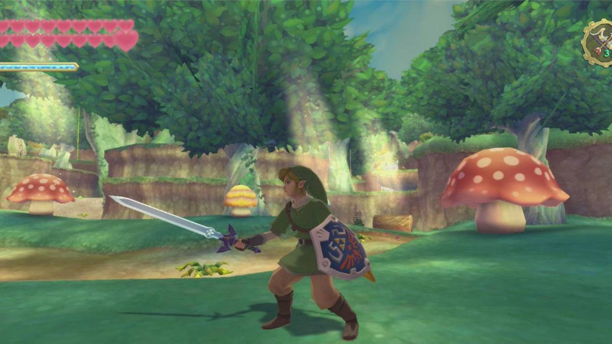 skyward-sword-hd-link-in-forest