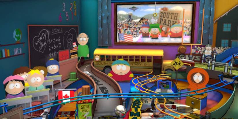 south park pinball game