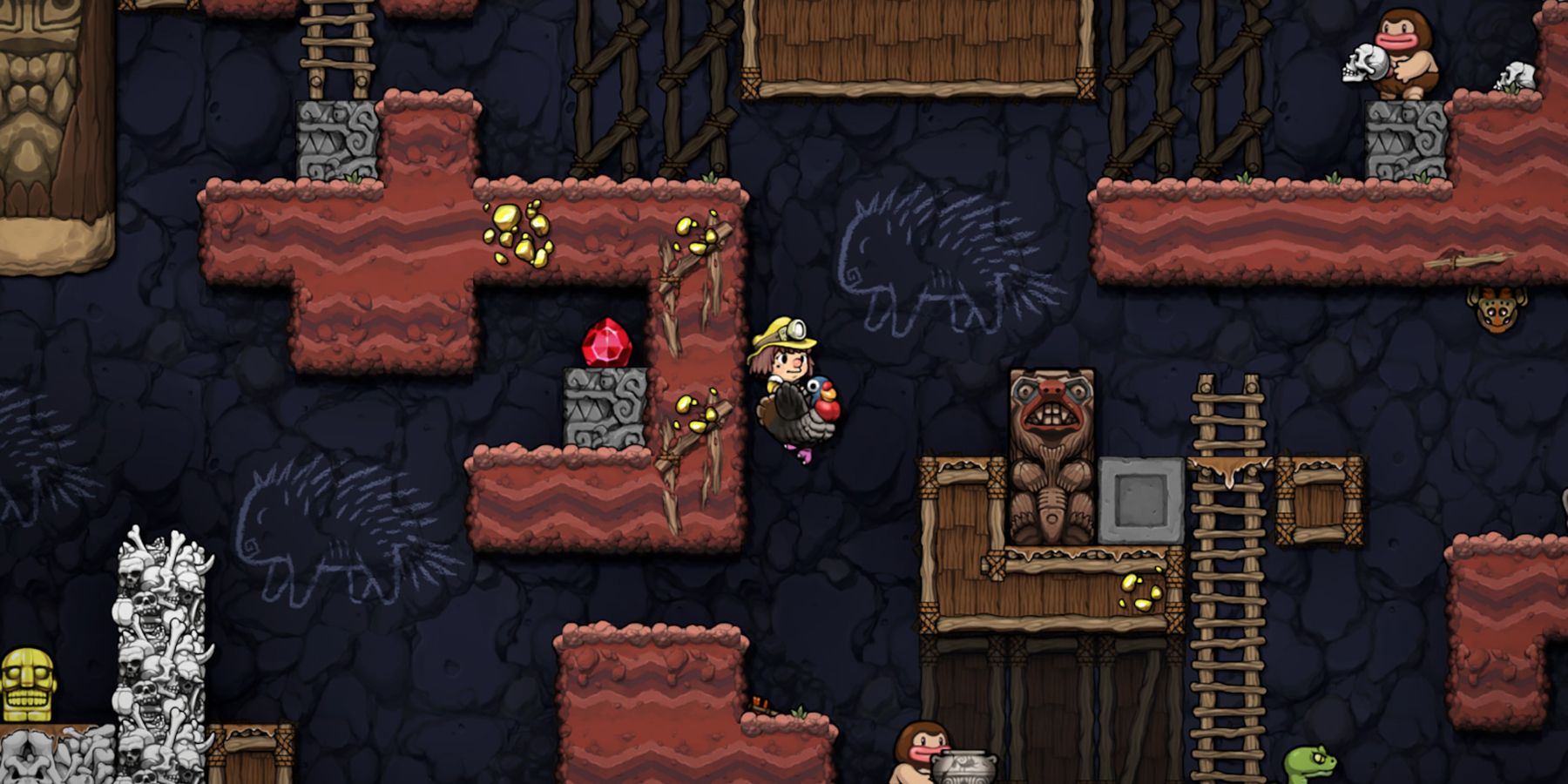 A level in Spelunky 2