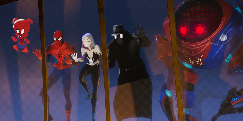 spider-man into the spider-verse characters
