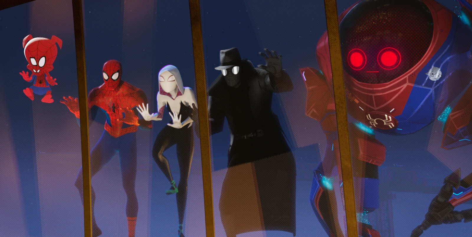 spider-man into the spider-verse characters