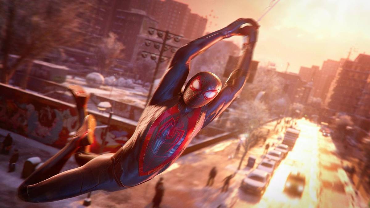 spider-man miles morales miles big swing