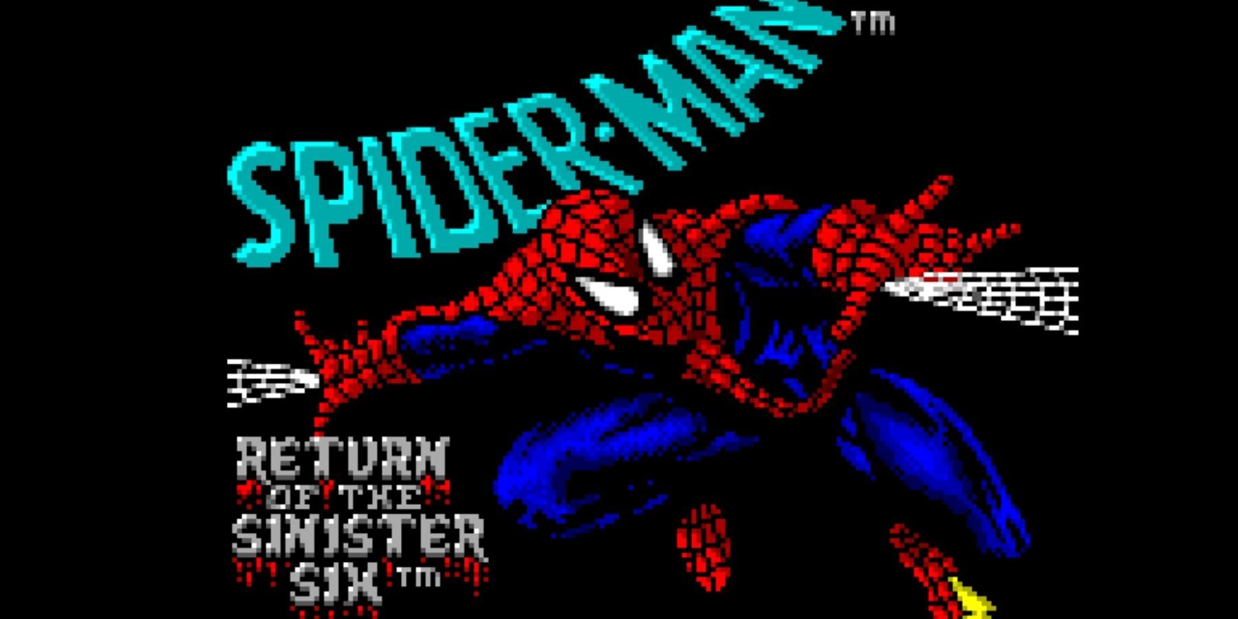 spiderman return of sinister six nes