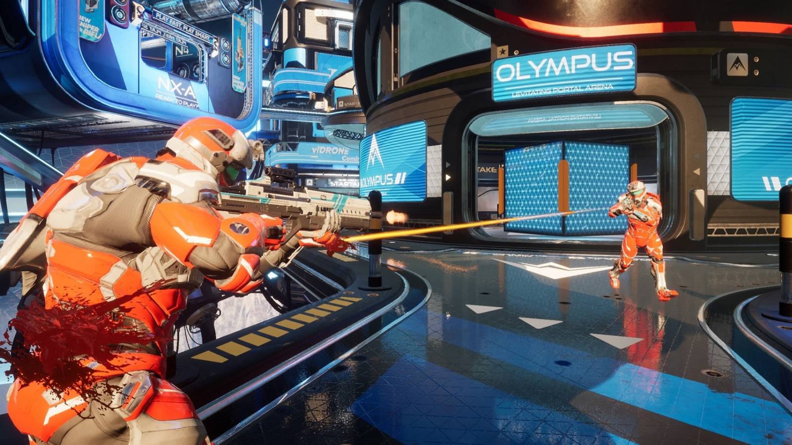 splitgate shooting