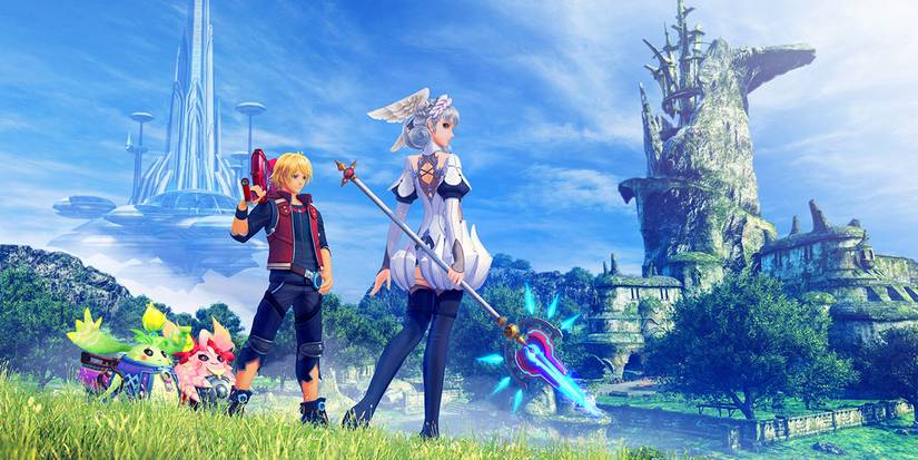 Artwork for Xenoblade Chronicles Definitive Edition on the Switch