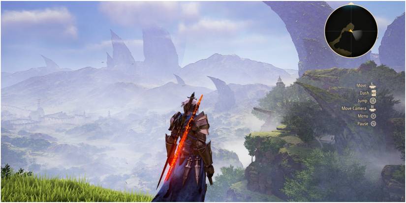 Alphen looking into the landscape