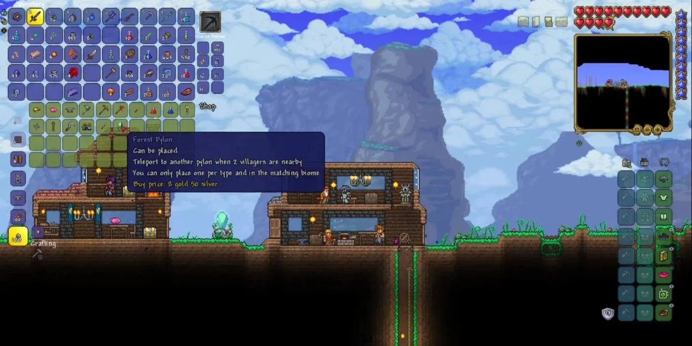 Terraria-пилон-скриншот-2