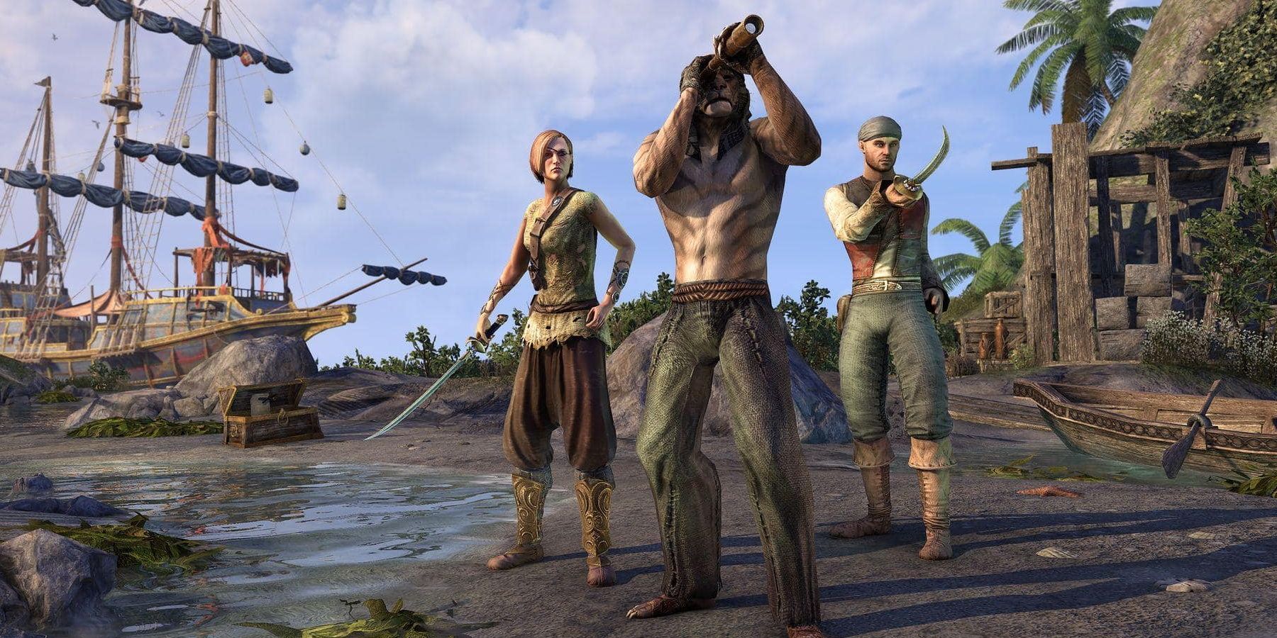 the elder scrolls online pirates piracy pirate