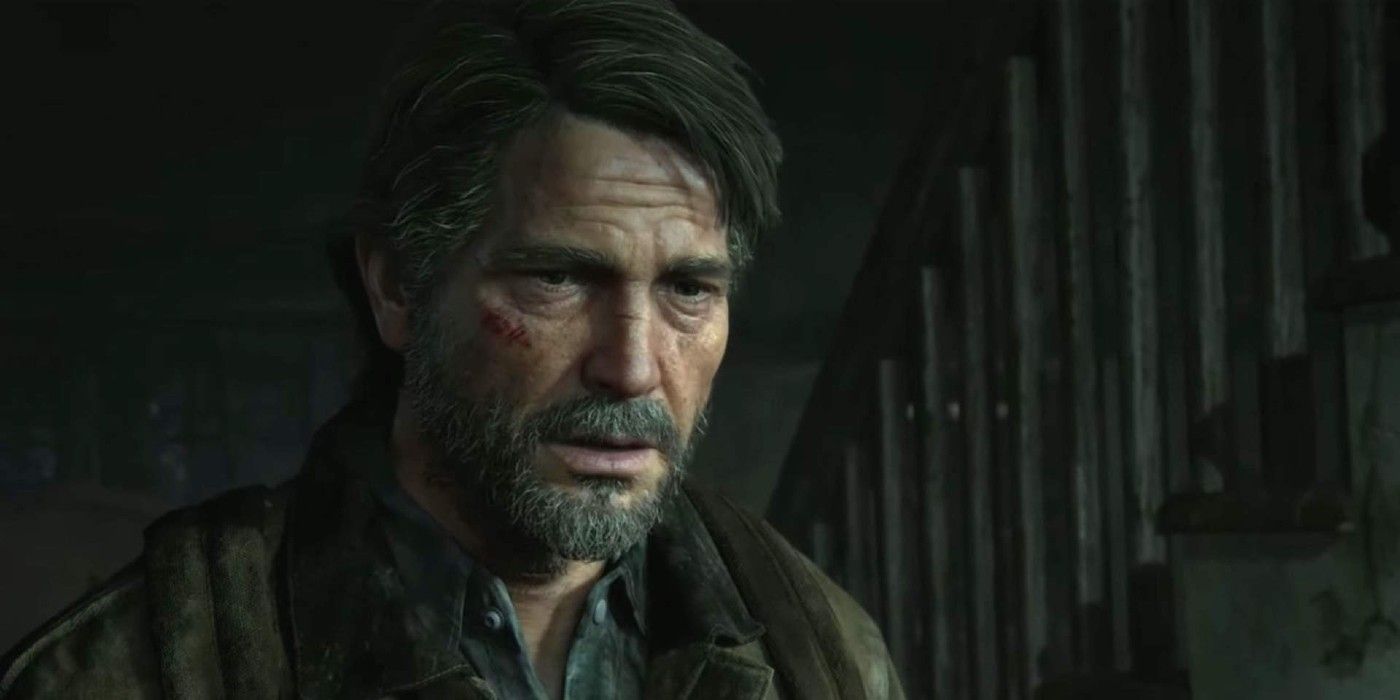 close up of Joel the last of us 2