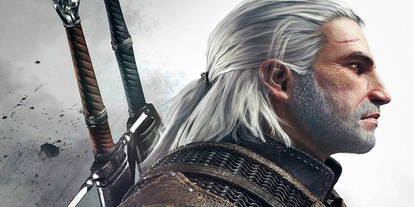 the witcher 3 geralt of rivia side view