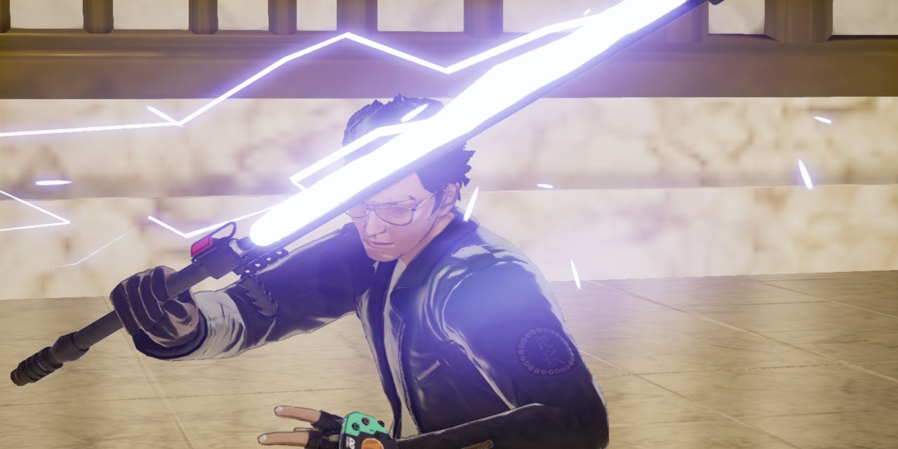 travis touchdown with katana no more heroes 3