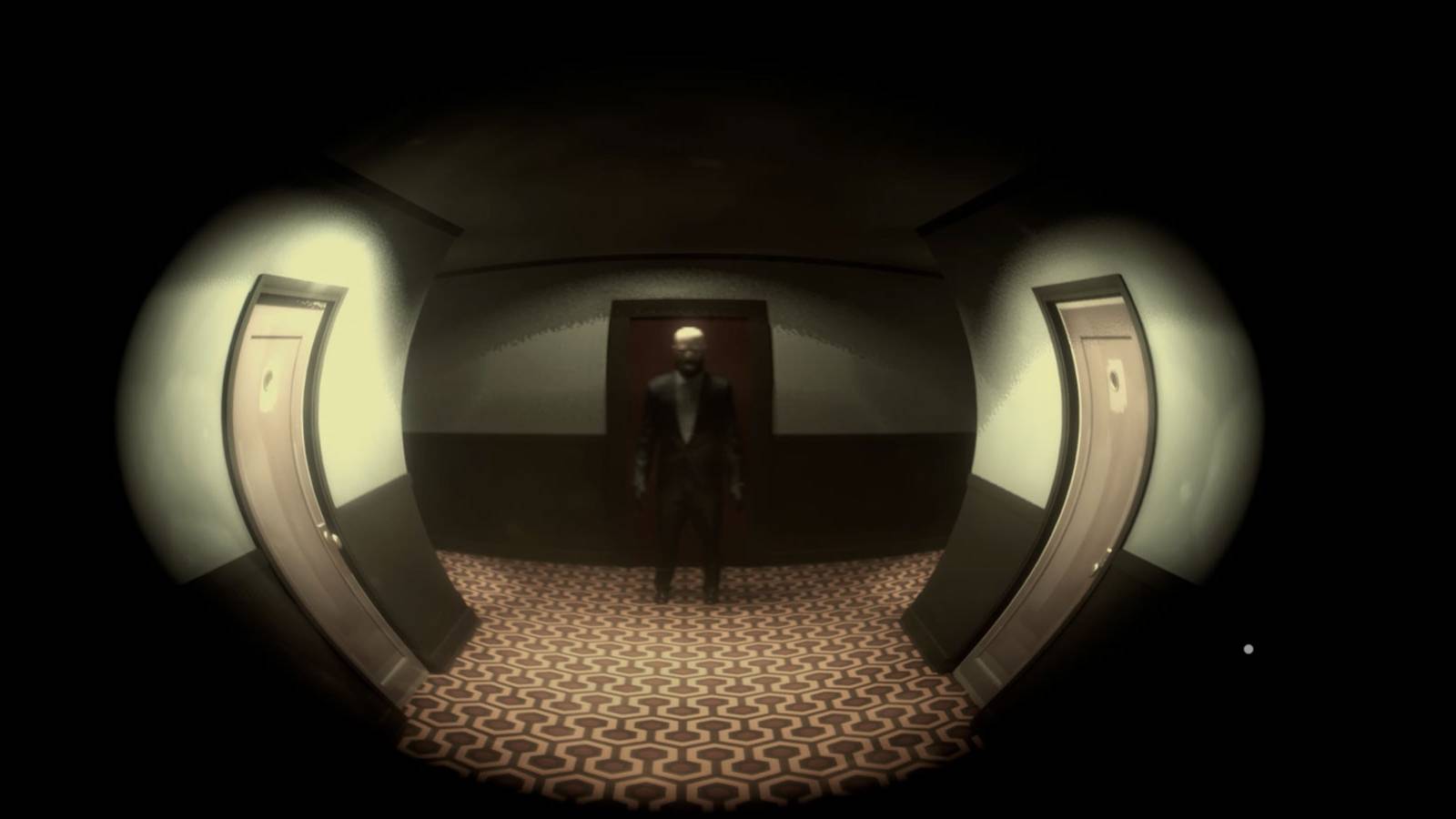 The cop in the hallway in 12 Minutes