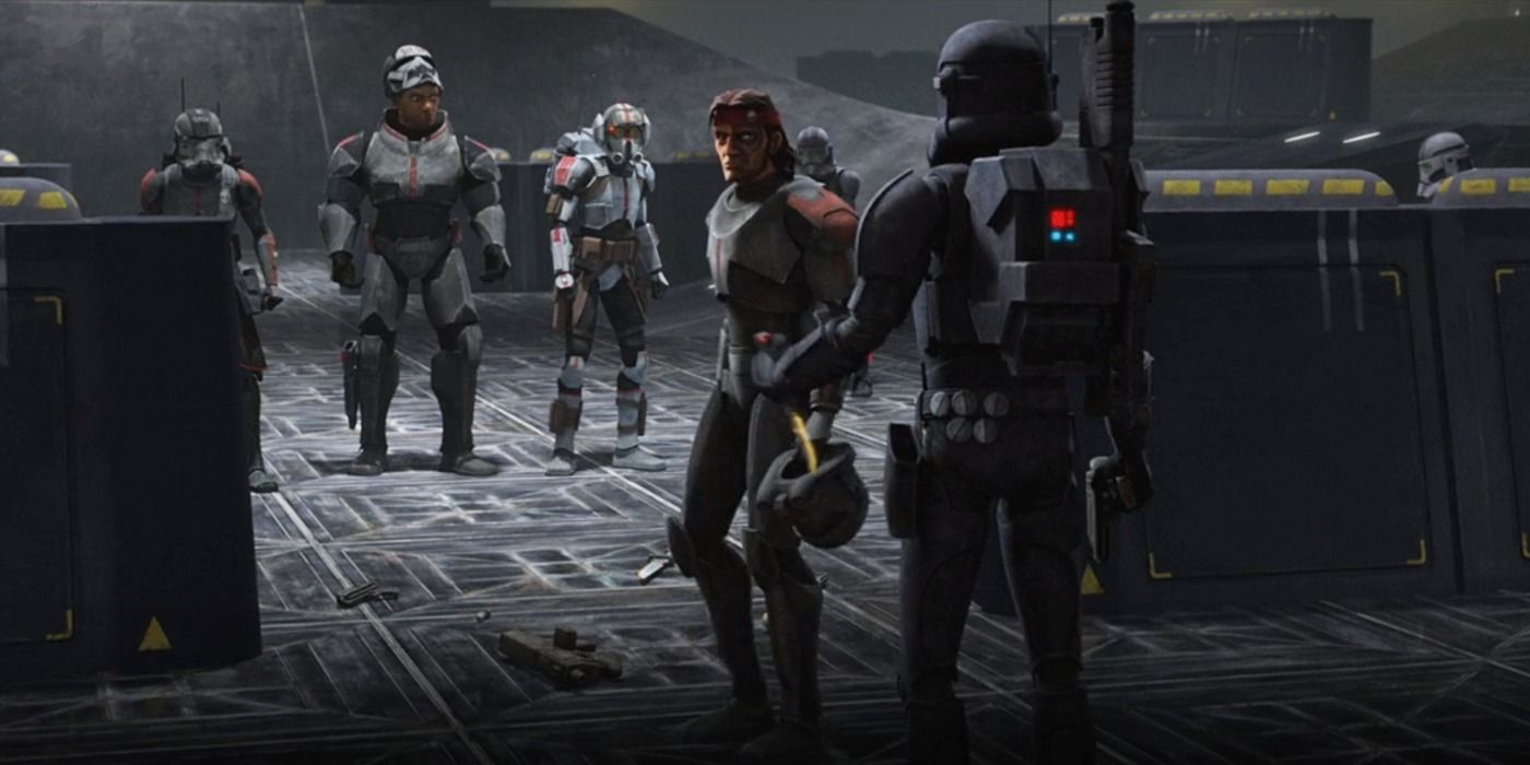 Star Wars the Bad Batch Crosshair shootout plot twist