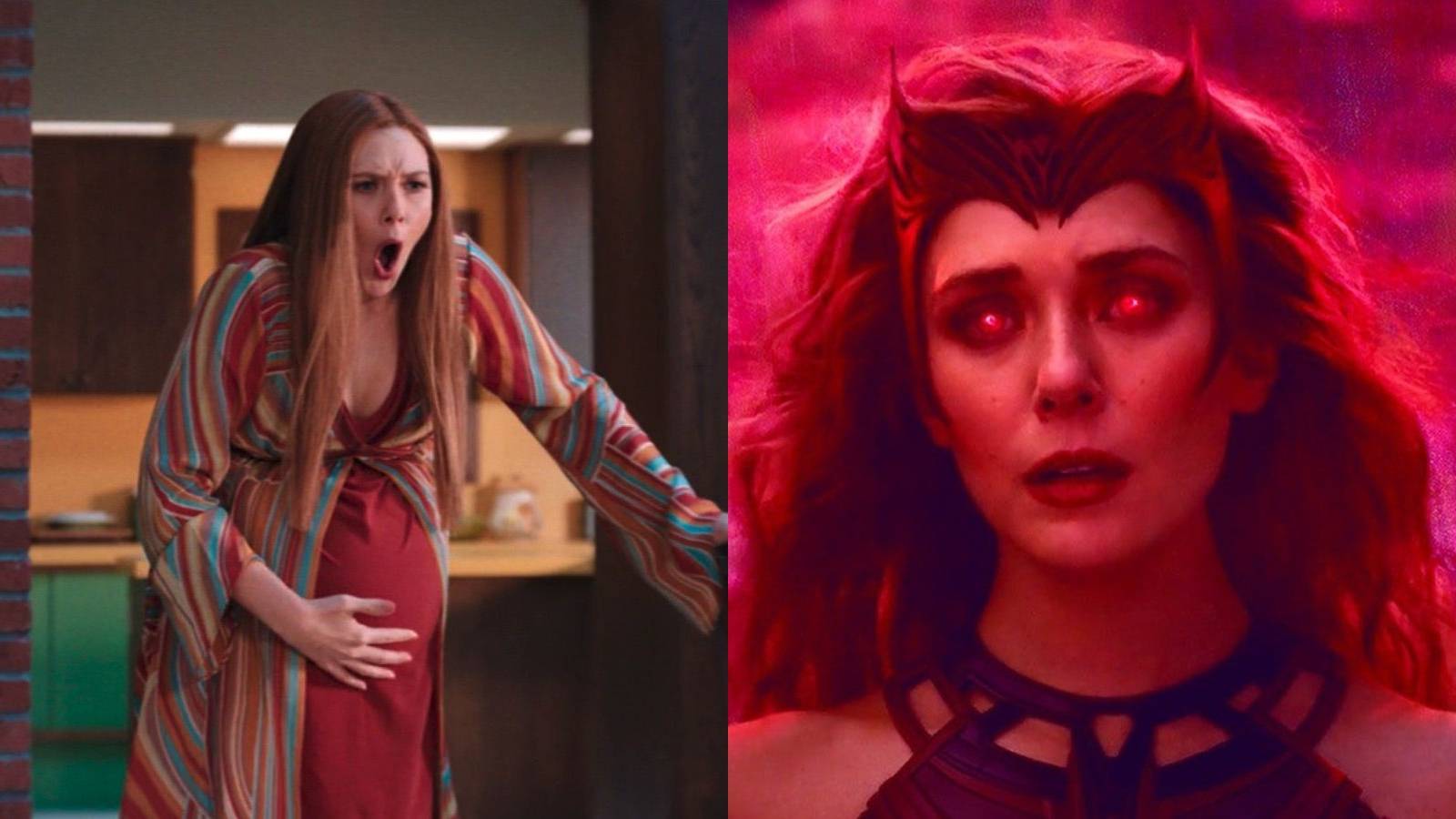 WandaVision Wanda Maximoff Elizabeth Olsen Scarlet Witch