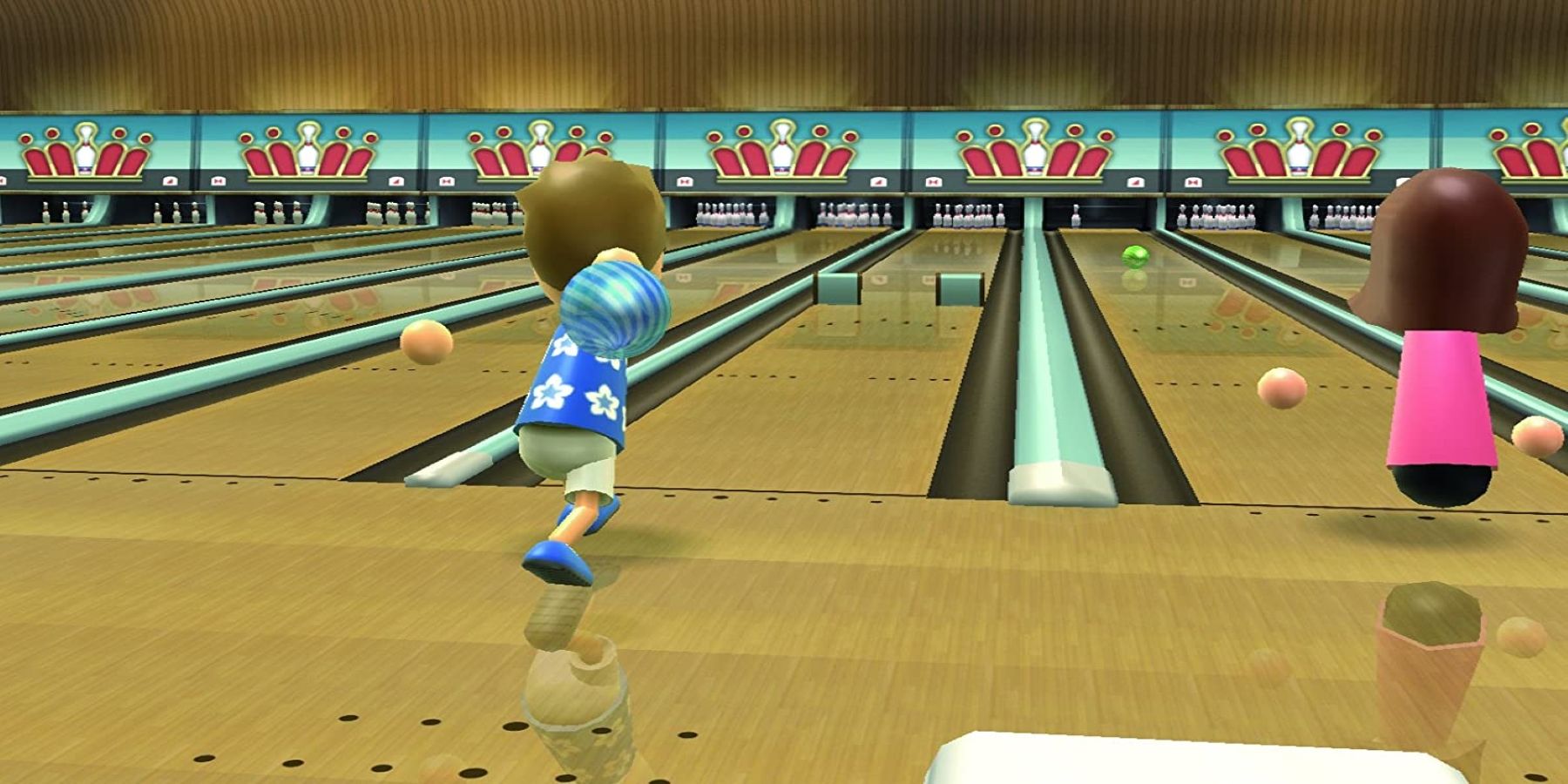 wii sports resort bowling easter eggs