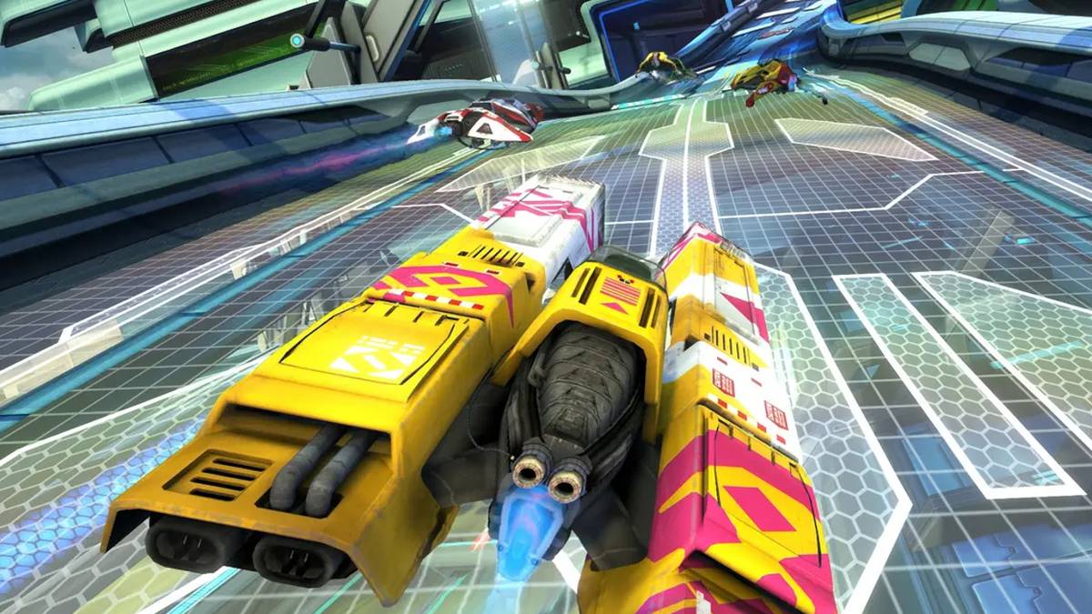 wipeout gameplay racing