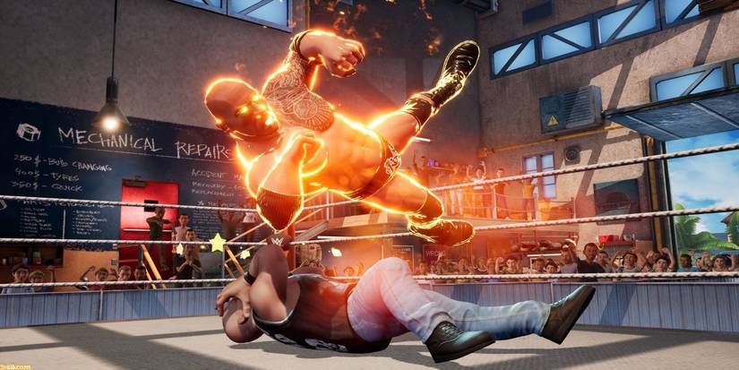 wwe-2k-battlegrounds-rock-elbow
