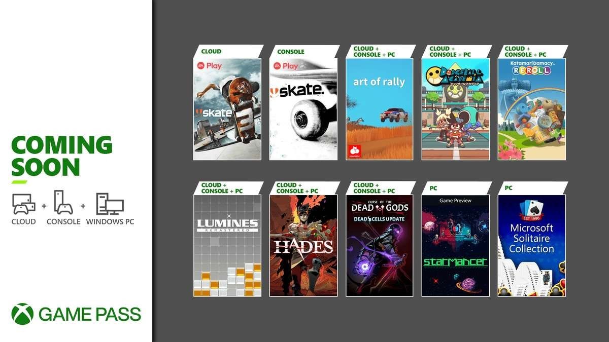 xbox game pass new games august 2021 list