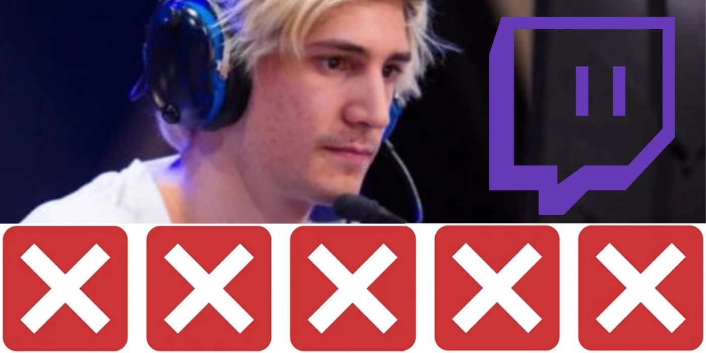 xQc is banned from Twitch again