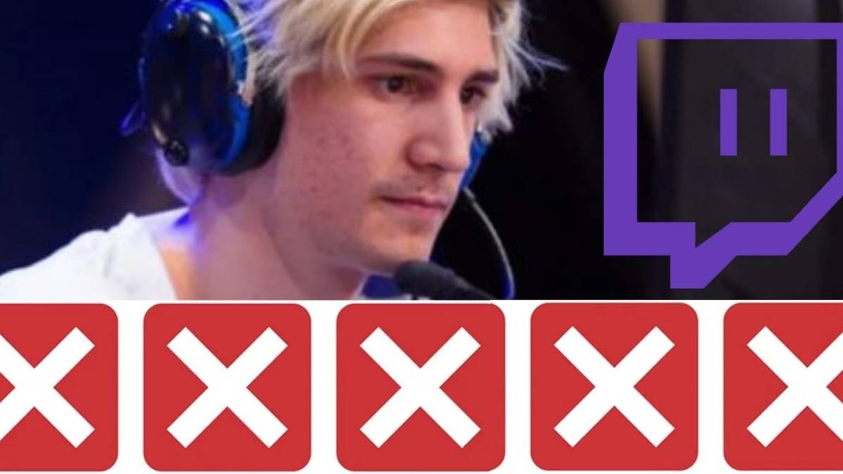 xQc is banned from Twitch again