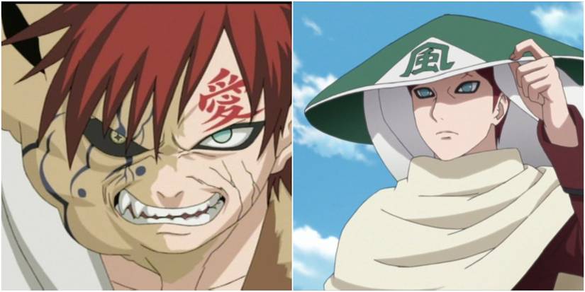 Gaara evil Naruto Shippuden Kazekage anime