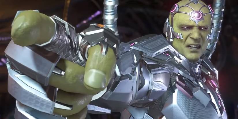 Brainiac Injustice 2 Superman DC villain