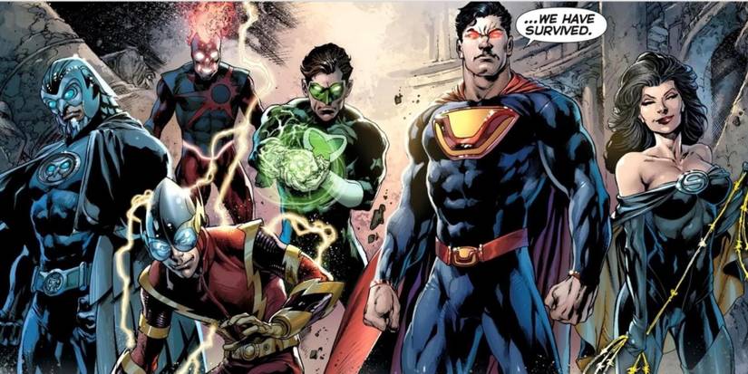 Crime Syndicate of America DC villain comic