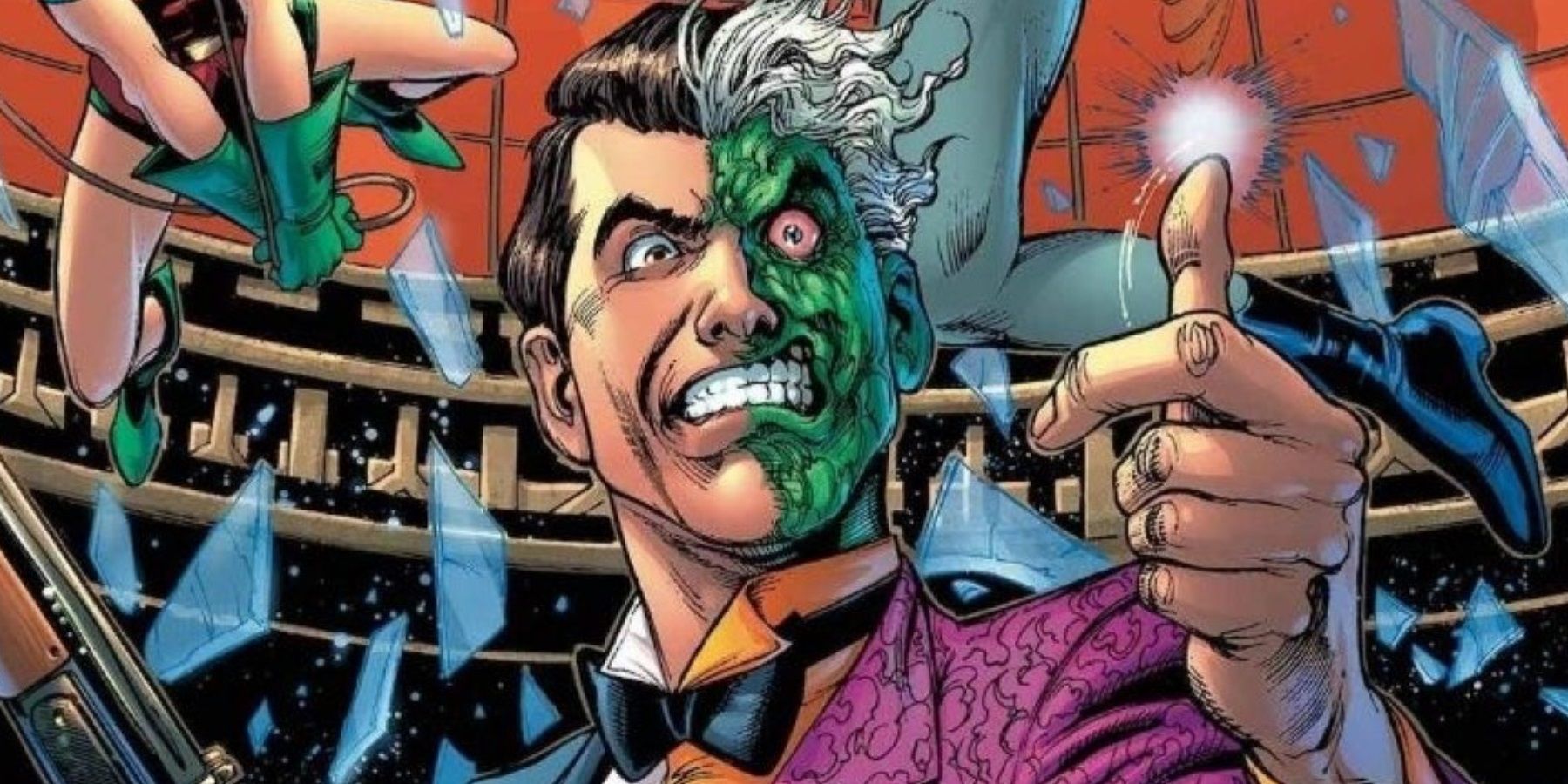 Two-Face Batman DC villain Harvey Dent