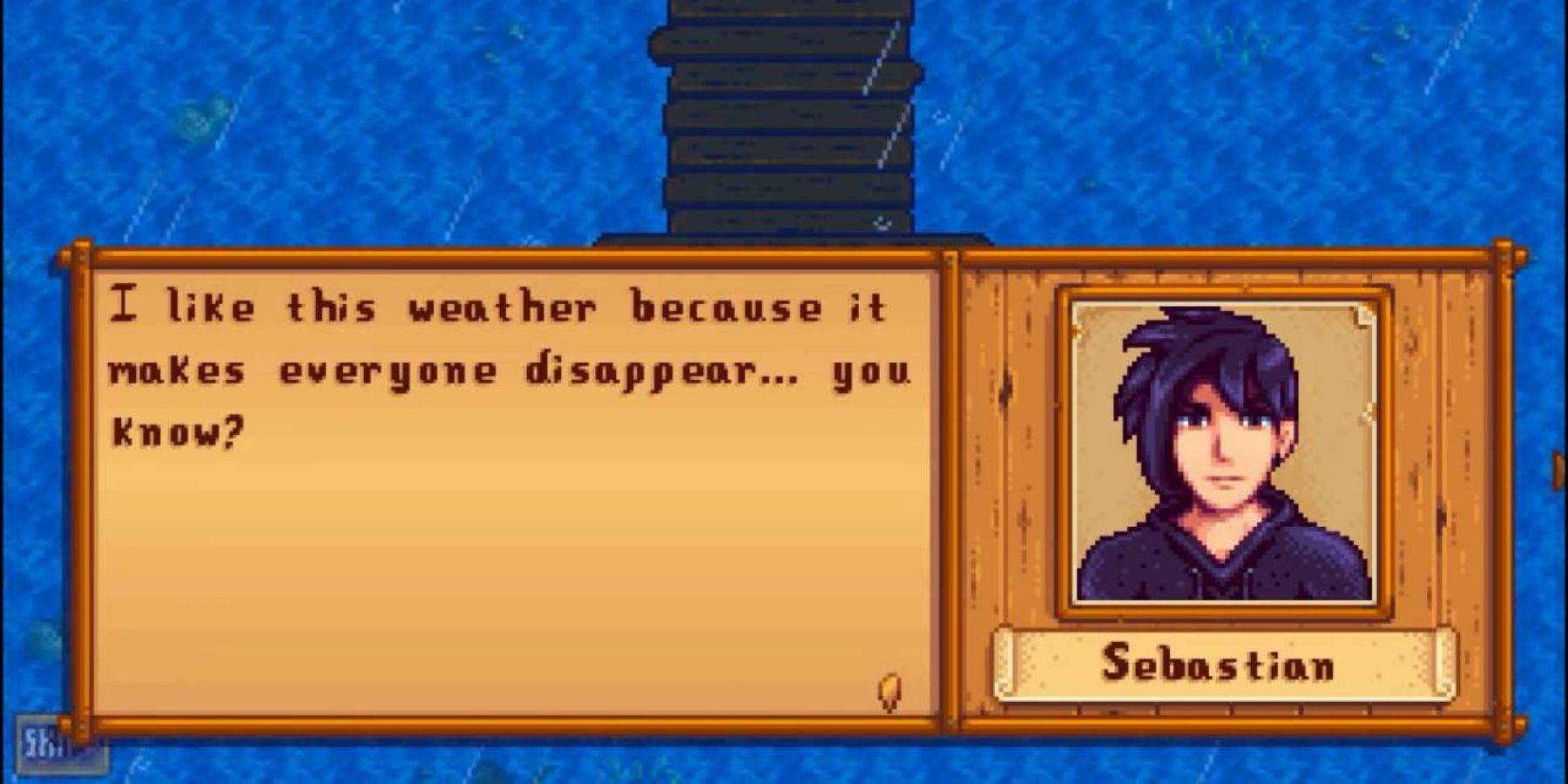 Stardew Valley Does Sebastian Have Social Anxiety