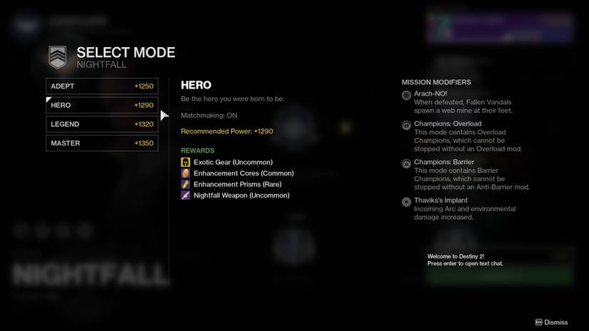 destiny 2 nightfall how to get uzume rr4 plug one.1