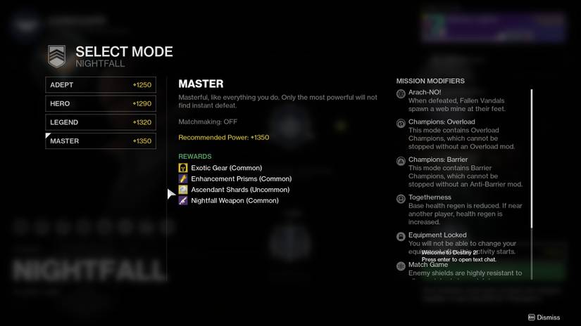 destiny 2 nightfall how to get uzume rr4 plug one.1