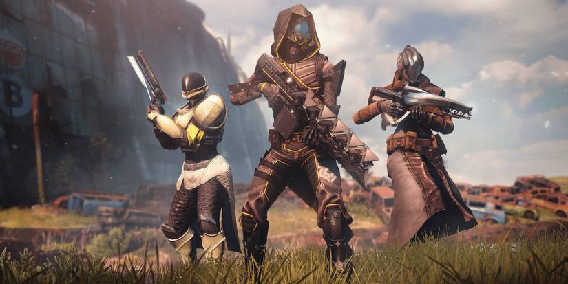 A Fireteam of players in Destiny 2 