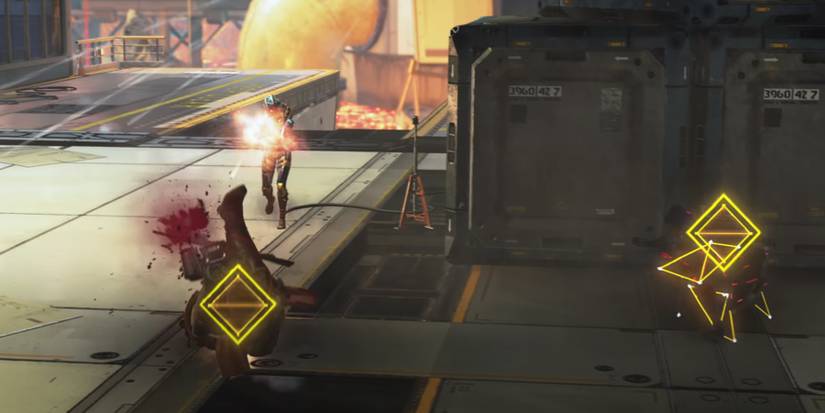 A Horizon teammate attacking opponents spotted by Seer