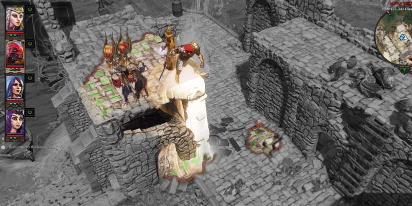 A Tank overlooking a vantage point